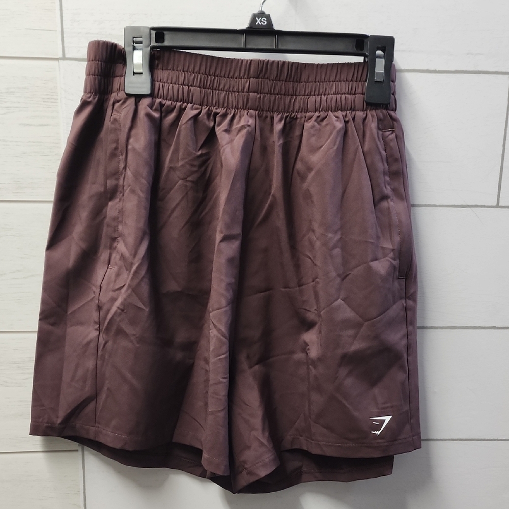NWOT Womens Gymshark Dark Purple Shorts